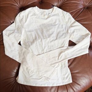 SKIMS Long Sleeve White Top